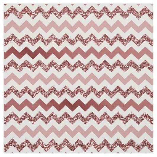 Chevron Marsala Red Gradient Fabric Stof (Swatch)