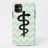 Chevron Medical Symbol iPhone Case (Achterkant)