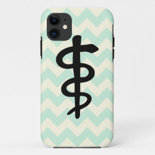 Chevron Medical Symbol iPhone Case