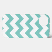 Chevron mint Case-Mate iPhone case (Achterkant (horizontaal))