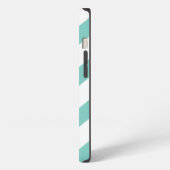 Chevron mint iPhone hoesje (Linkerkant)