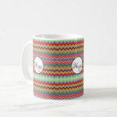 Chevron Mokkopotje Koffiemok (Voorkant links)