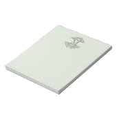 Chevron Monogram, aangepast om Notitieblok te doen (Linkerzijde)