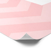 Chevron Monogram Child's Room Art Poster (Hoek)