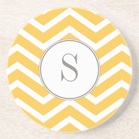 Chevron Monogram Onderzetter (Voorkant)