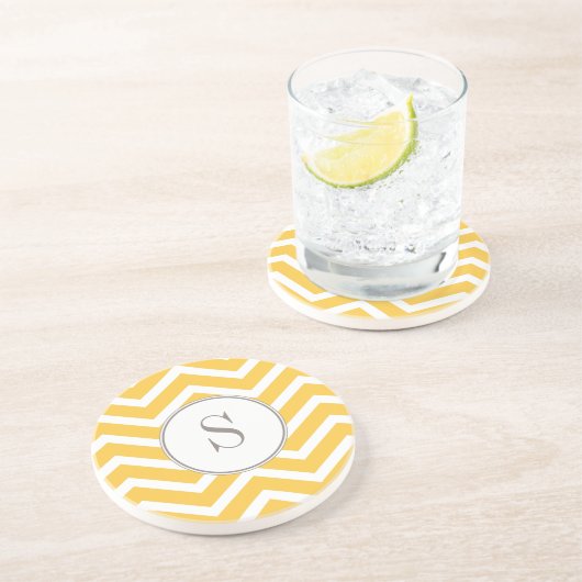 Chevron Monogram Onderzetter (Zijkant)