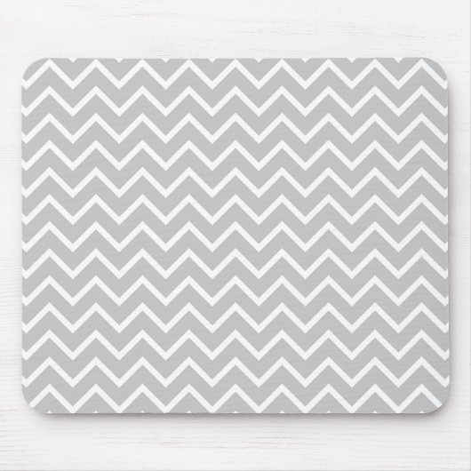 Chevron Mousepad - Gray Muismat (Voorkant)