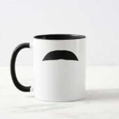Chevron Mustache Mok (Links)
