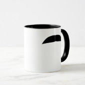 Chevron Mustache Mok (Voorkant rechts)