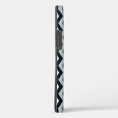 Chevron Muted Multicolor Pattern Case-Mate iPhone Case (Achterkant / Rechts)