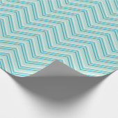 Chevron Ocean Surf Cadeaupapier (Hoek)