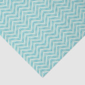Chevron Ocean Surf Tissuepapier (Detail)