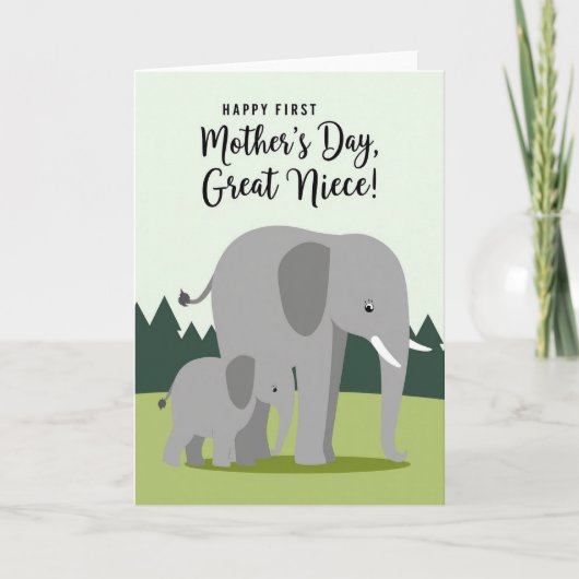 Chevron Olifant Eerste Kaart (Voorkant)