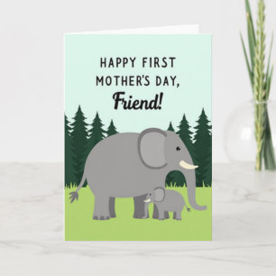 Chevron Olifant Moeder Kaart
