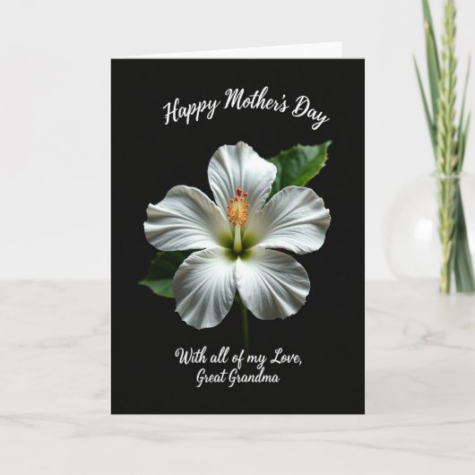 Chevron Oma Bloom Card Kaart (Voorkant)