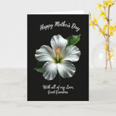 Chevron Oma Bloom Card Kaart (Gele Bloem)