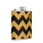 chevron op de rotsen heupfles (Rechts)