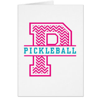 Chevron P is voor Pickleball