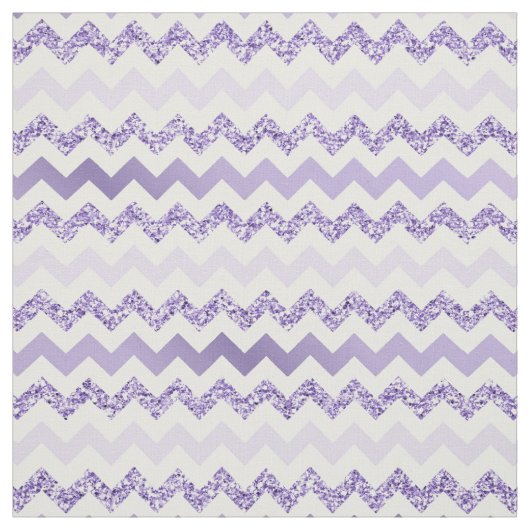 Chevron Paarse Gradient Fabric Stof (Swatch)