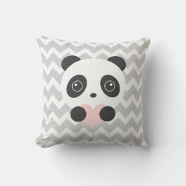 Chevron Panda Hartkussen Kussen