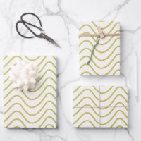 Chevron Patroon Lime Groen op Crème Wit Zigzag