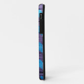 Chevron-patroon met houtaztec Case-Mate iPhone case (Achterkant/links)