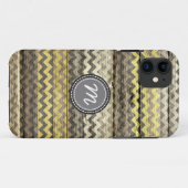 Chevron-patroon op hout #9 Case-Mate iPhone case (Achterkant (horizontaal))
