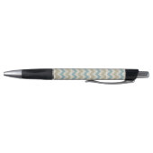 Chevron-patroon op linnetextuur pen (Bodem)