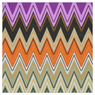 Chevron-patroon, schattig zigzag-weefsel stof