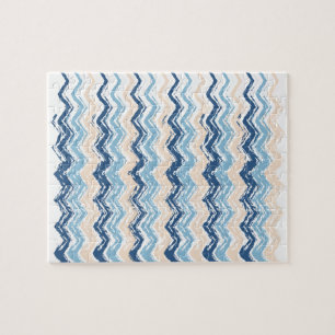 Chevron-patroon van de Stille Oceaan Legpuzzel