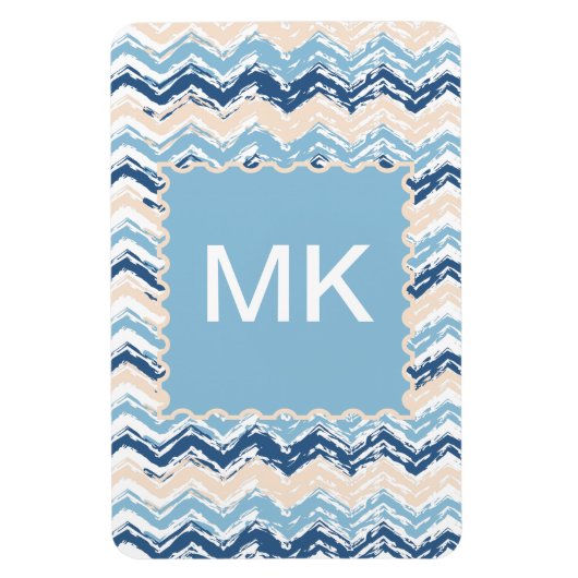 Chevron-patroon van de Stille Oceaan Magneet (Verticaal)