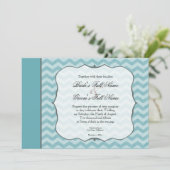 Chevron Patroonbeugel Lijst Blauwgroen Blauw Bruil Kaart (Staand voorkant)