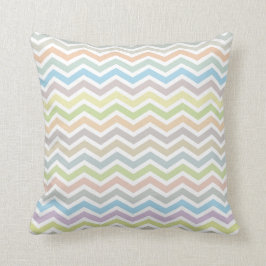 Chevron Patroonkussens - pastelkleuren Kussen