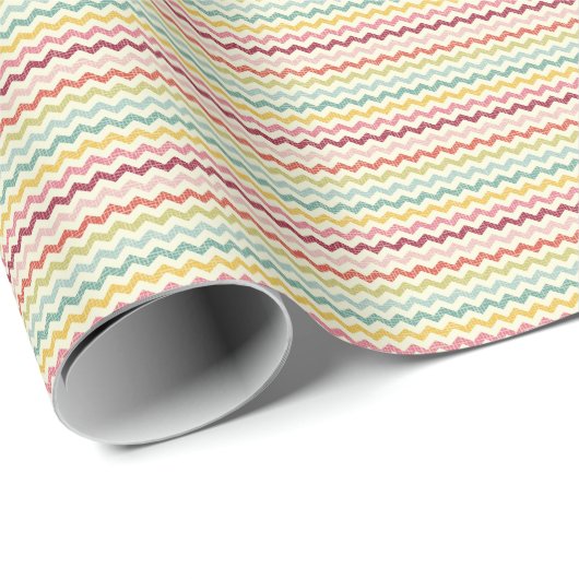 Chevron Pattern 4 Cadeaupapier (Rol Hoek)