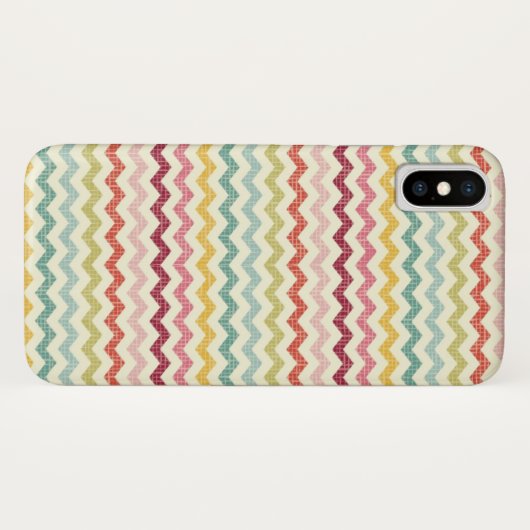Chevron Pattern 4 Case-Mate iPhone Case (Achterkant (horizontaal))