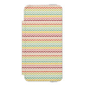Chevron Pattern 4 Incipio iPhone Portemonnee Hoesje (Voorkant Agenda)