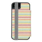 Chevron Pattern 4 Incipio iPhone Portemonnee Hoesje (Agenda Achterkant)