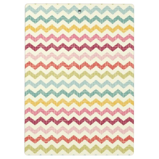 Chevron Pattern 4 Klembord (Achterkant)