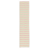 Chevron Pattern 4 Korte Tafelloper (Voorkant)