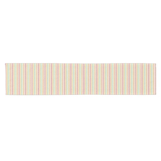 Chevron Pattern 4 Korte Tafelloper (Horizontaal)