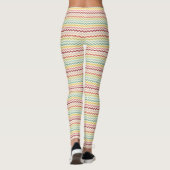 Chevron Pattern 4 Leggings (Achterkant)