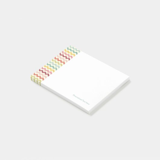 Chevron Pattern 4 Post-it® Notes (Schuin)