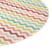 Chevron Pattern 4 Snijplank (Hoek)