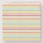 Chevron Pattern 4 Stenen Onderzetter (Voorkant)