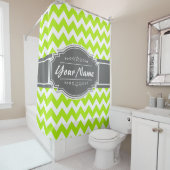 Chevron Pattern - Aangepersonaliseerd showgordijn  Douchegordijn (In situ)
