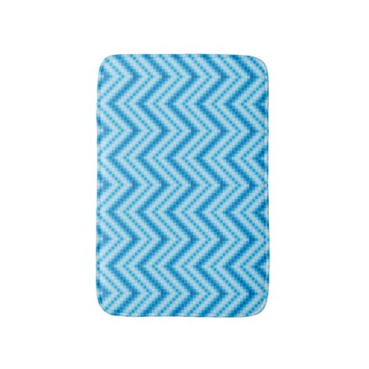 Chevron Pattern Achtergrond Badmat (Voorkant Verticaal)