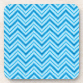 Chevron Pattern Achtergrond Bier Onderzetter (Voorkant)