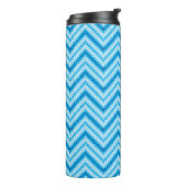 Chevron Pattern Achtergrond Thermosbeker (Gedraaid links)