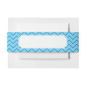 Chevron Pattern Achtergrond Uitnodigingen Wikkel (Voorkant Voorbeeld)