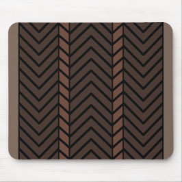 Chevron Pattern Brown Muismat